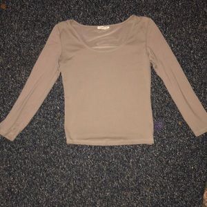Tan long sleeve